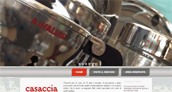 Desktop Screenshot of casacciasrl.com